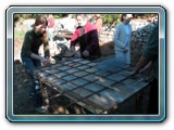007-adding horizontal layer of flexible metal grid